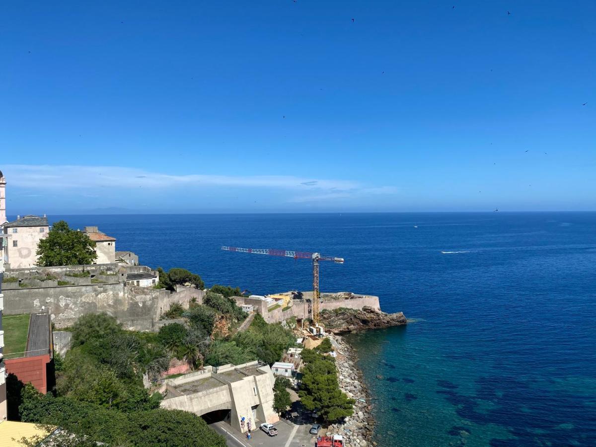 Appartement Vue Mer Et Iles Italiennes Bastiya Dış mekan fotoğraf